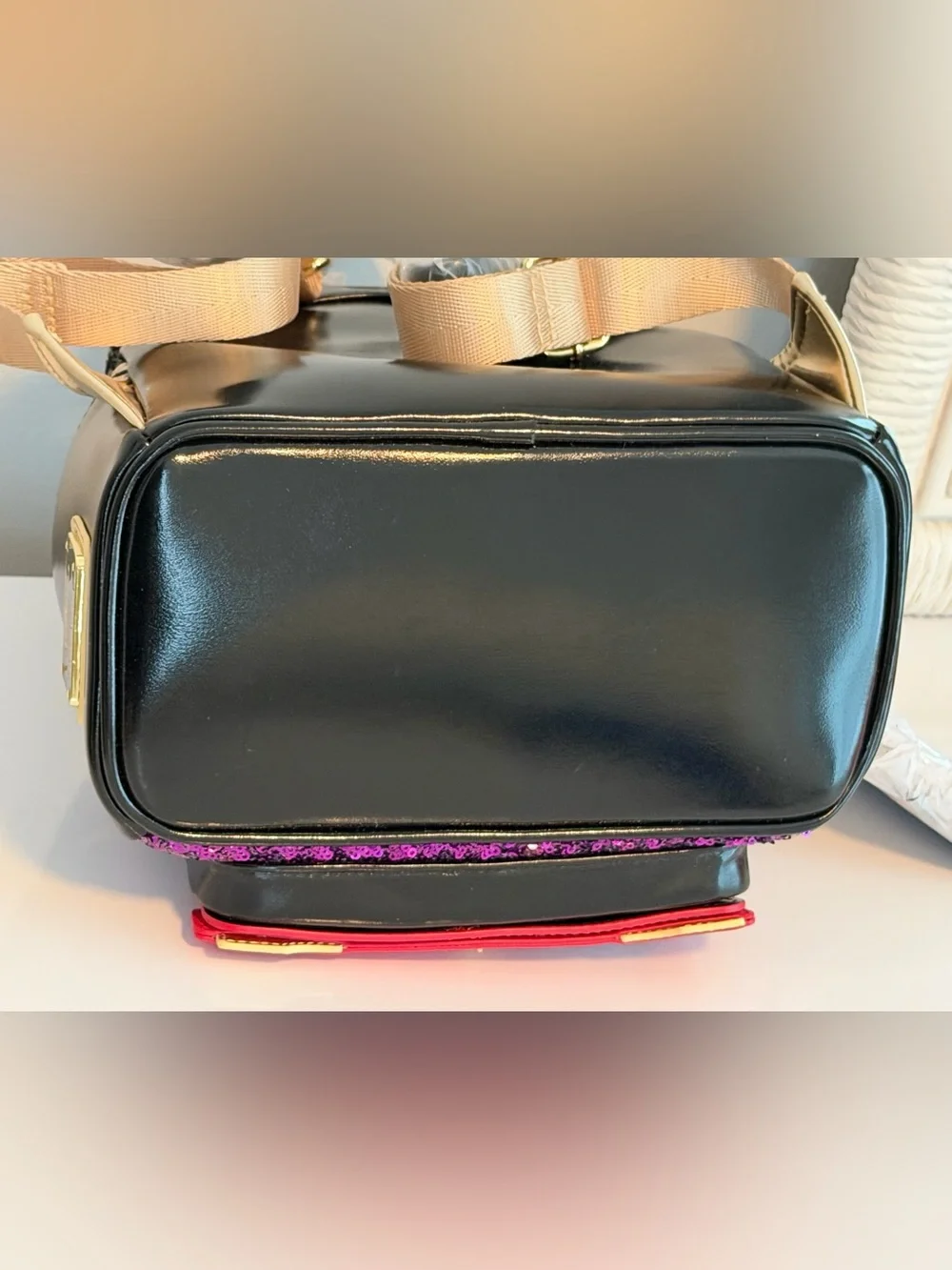 Loungefly x Disney Evil Queen Sequined Figural Mini Backpack